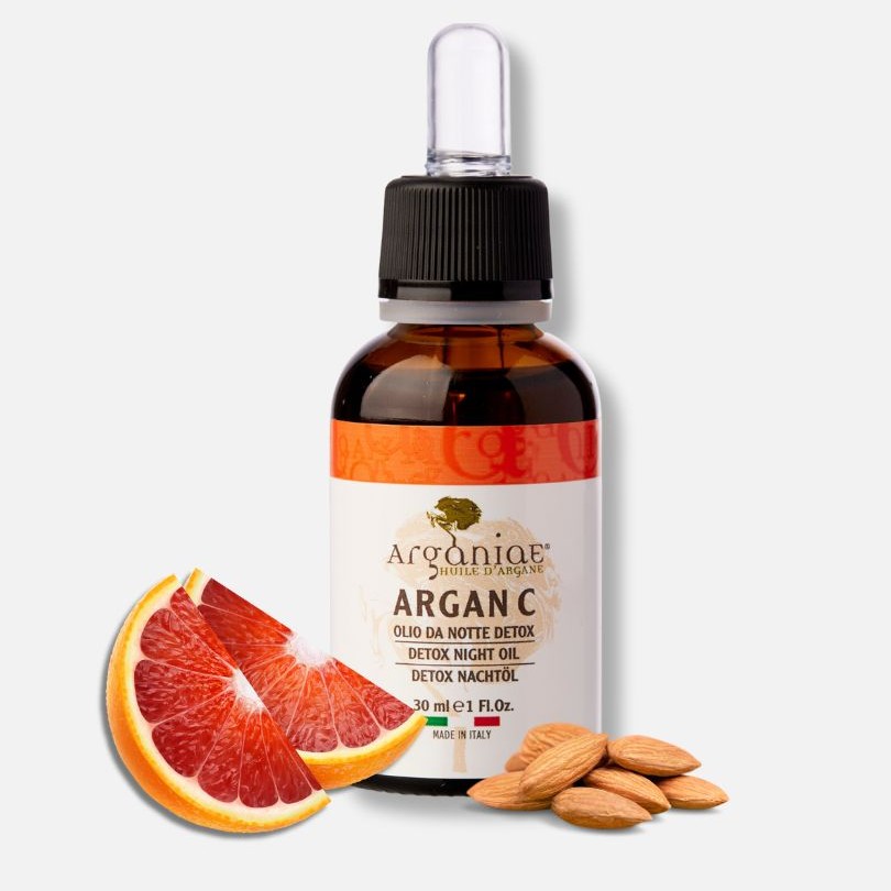 Olio viso notte alla vitamina C | Arganiae